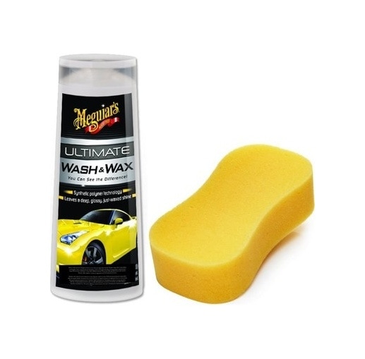Meguiars 17748 Ultimate Wash&Wax Sarı Oto Yıkama Şampuanı Bölünmüş 250 ML