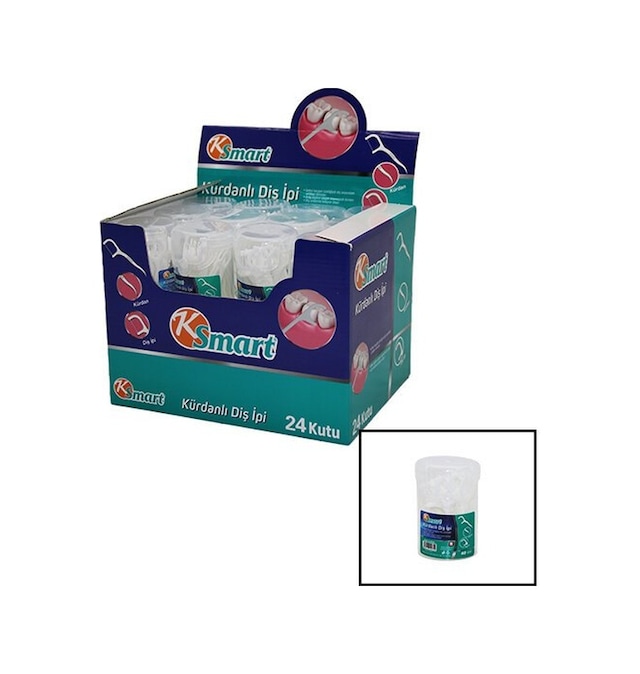 Ksmart K-0704 Kürdanlı Diş İpi 40 Adet