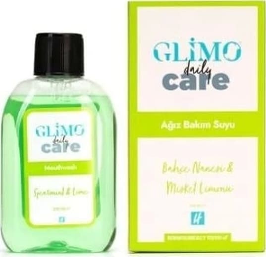 Glimo Daily Care Ağız Bakım Suyu Bahçenanesi Misket Limonu Nanesi 250 Ml