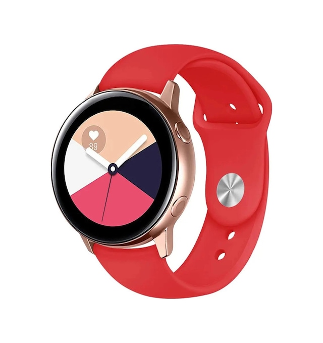 Watch 22mm Klasik Kordon - Kırmızı Diğer