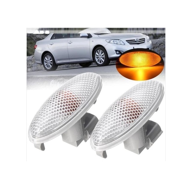 Toyota Corolla Çamurluk Sınyal Sağ Sol 2 Adet 2007-2012