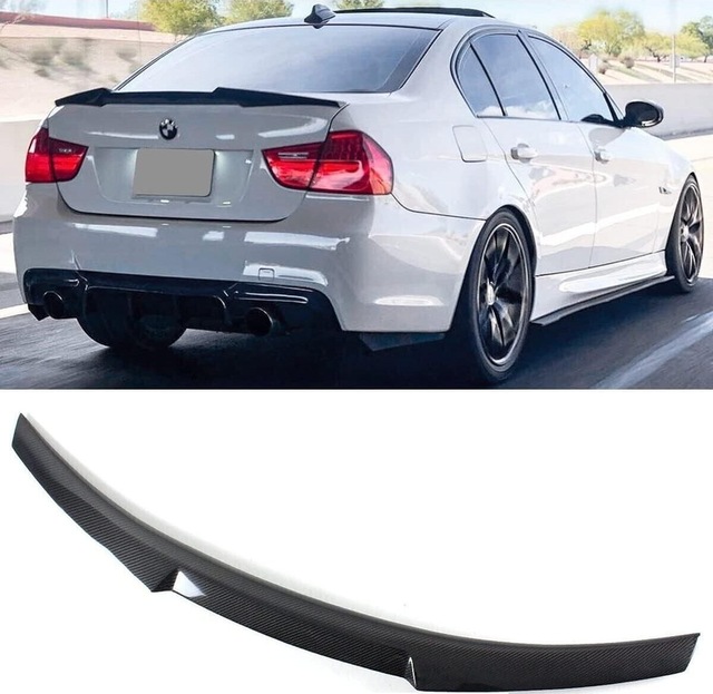 Bmw E90 2005-2012 Uyumlu Plastik Parlak Siyah M4 Yarasa Spoiler