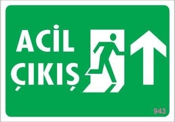 Buradabulabilirsin Acil Çıkış Uyarı Levhası 17,5x25 Kod:943 Nl