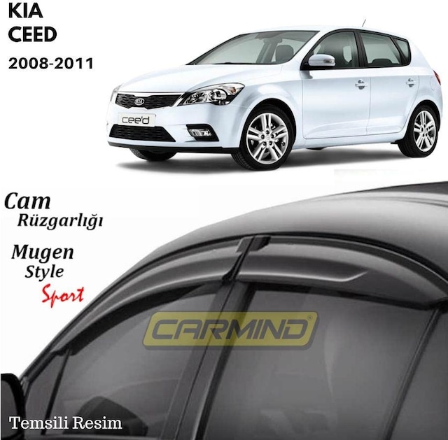 Kia Ceed Hb Mugen Cam Rüzgarlığı 2008-2011