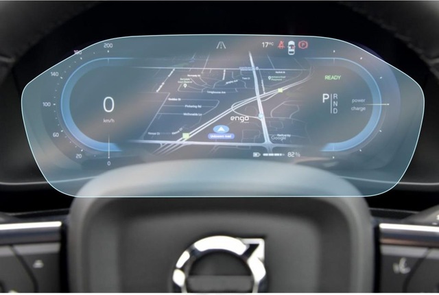 Volvo Xc60 12.3 İnç Ekran Koruyucu Dijital Gösterge Parlak ' Sadece Ekran Koruyucu