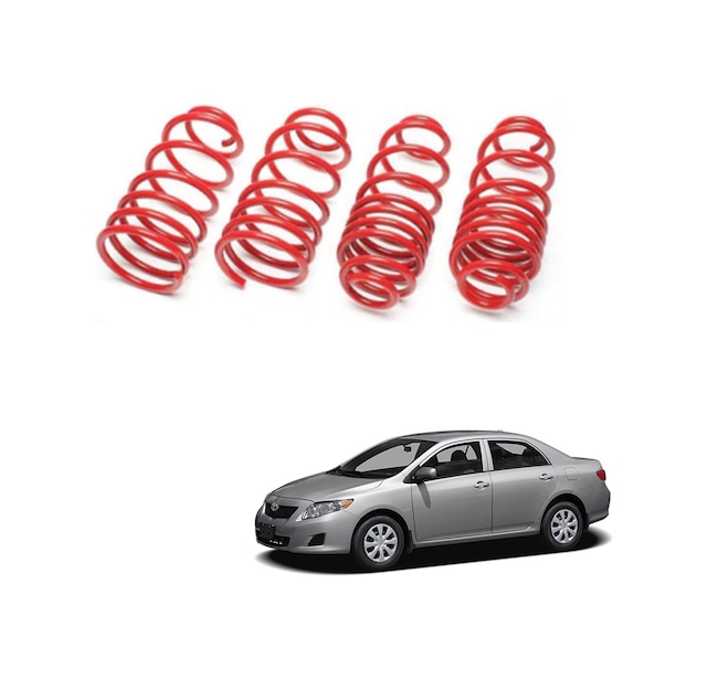 Toyota Corolla Uyumlu spor yay helezon 45mm/45mm 2007-2012 Coil-ex
