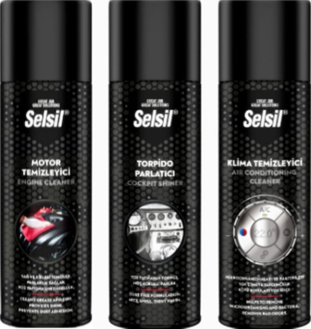 Selsil Motor Temizleme 200-torpido Par.200- Klima Tem.150 Ml