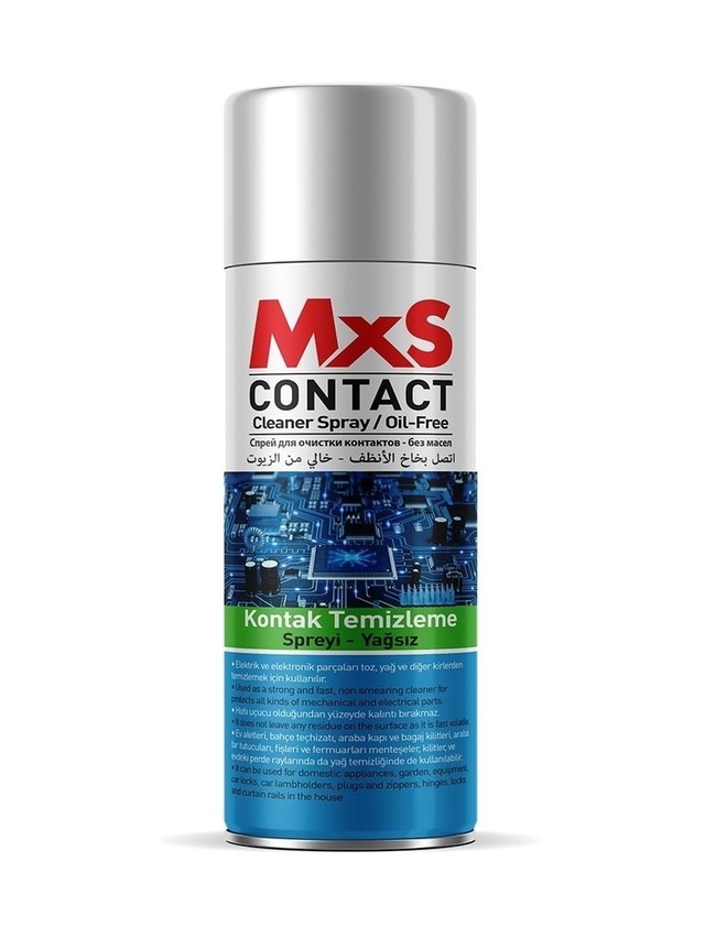 Mxs Kontak Devre Temizleme Sprey Yağsız 400 Ml