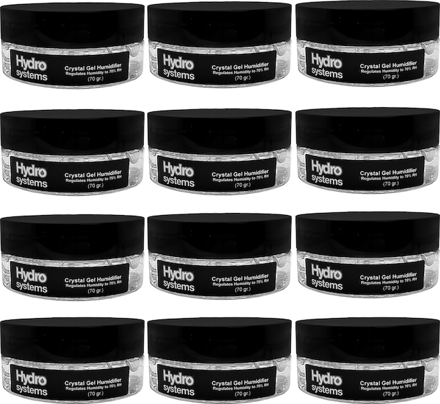 12 Adet 70gr. Hydro Gel Puro Kutusu %70 Jel Nemlendirici Db37s-12