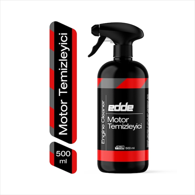 Edde Araba Araç Oto Premium Motor Temizleyici Sprey Motor Temizleme Spreyi 500 Ml Oto Detailing