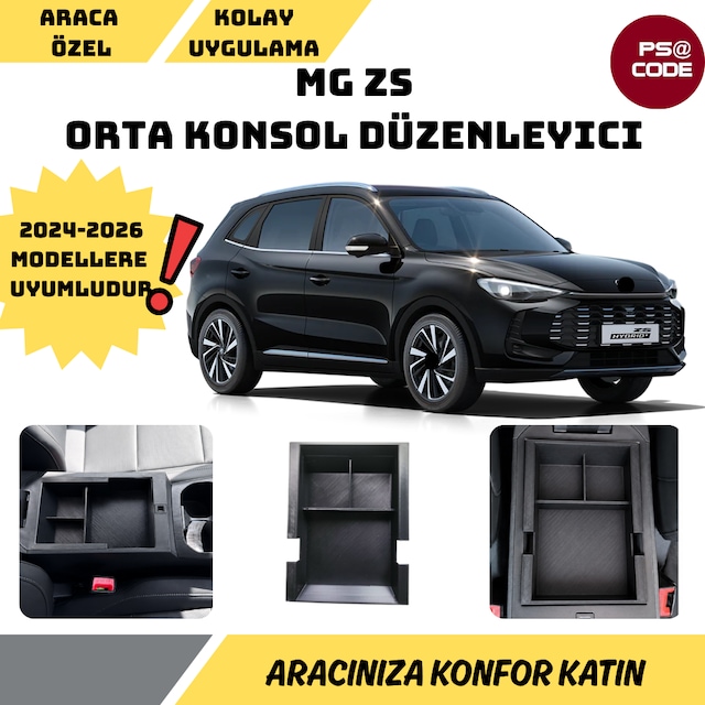 Mg Zs Orta Konsol Düzenleyici- Organizer