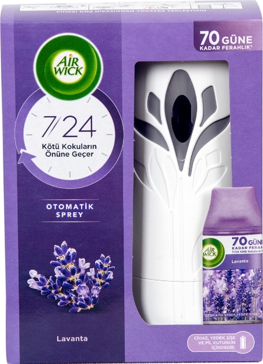 Air Wick Freshmatic Oda Kokusu Makine + 70 Gün Etkili Lavanta Yedek 250 ML