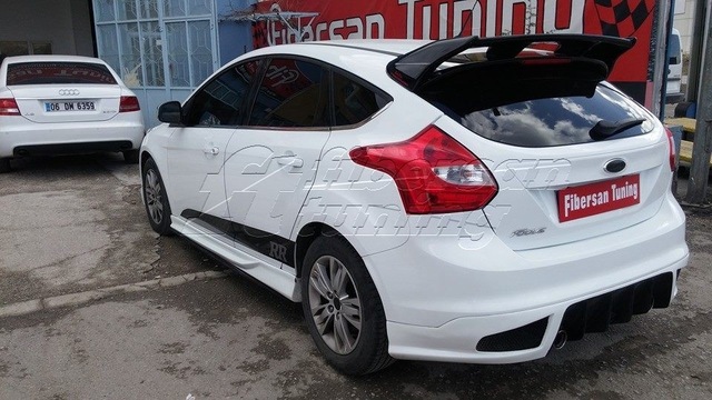 Ford Focus 3 Arka Tampon Eki----fibersan Tuning