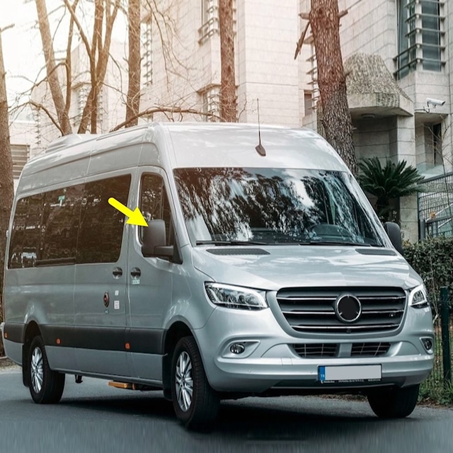 Mercedes Sprinter 2018-2025 Sağ Dış Ayna Üst Kapağı A9108114000
