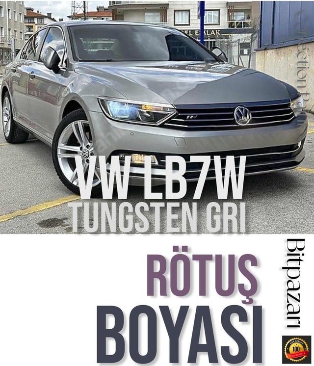 Vw Tiguan, Caddy , Caravelle, Amorog, T-roc - Lb7w - Tungsten Gri - Profesyonel Rötüş Boyası