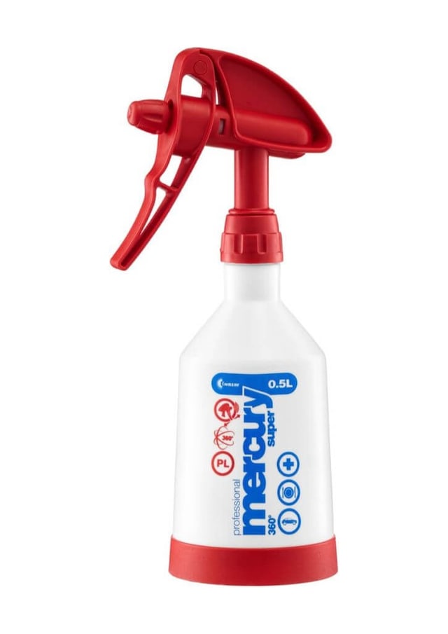 Kwazar 360 Derecede Her Açıdan Çiftatımlı Kırmızı Spreyşişe 500ml