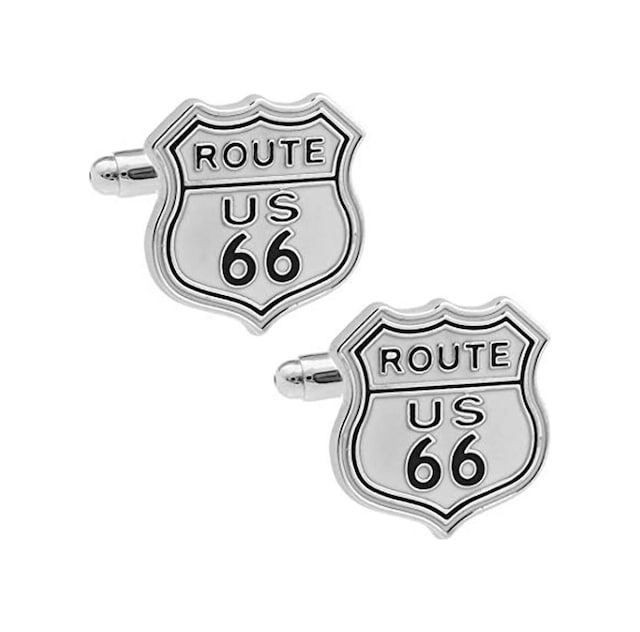 Ocean Pole Erkek Beyaz Route Us 66 Kol Düğmesi Arst3468
