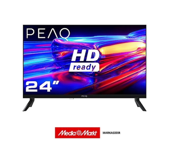 Peaq 24D8000 24" 61 CM Ekran Uydu Alıcılı LED TV