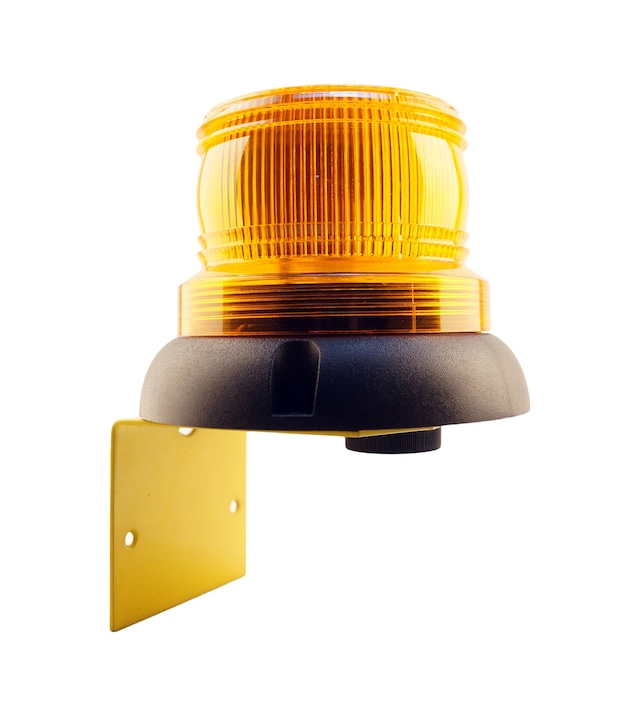 Mesan Ø90 İkaz Lamba Xenon Çakar Buzzer L Montaj Turuncu 48vac Ms 708.3.48vac