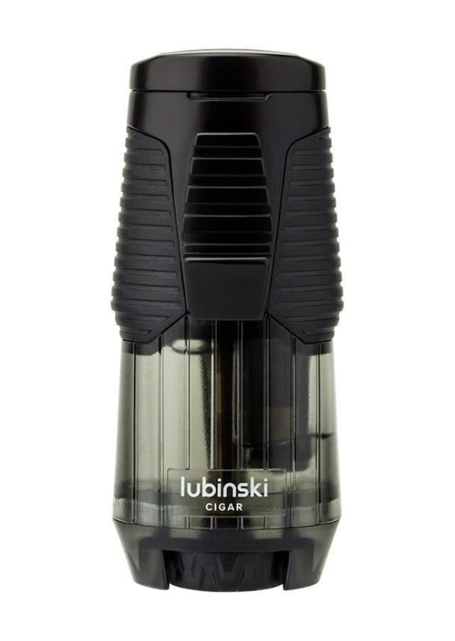 Lubinski Tek Torch Pürmüz Siyah Puro Çakmağı Lb-176