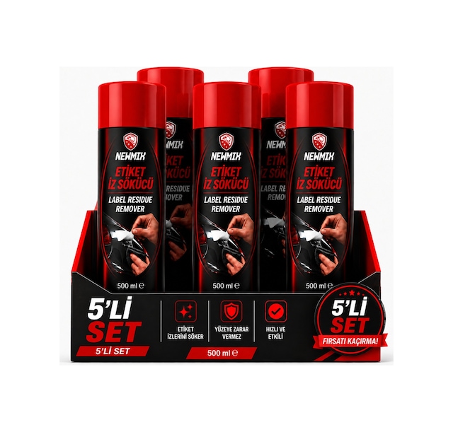 Newmix Etiket İz Sökücü Aerosol 500 Ml