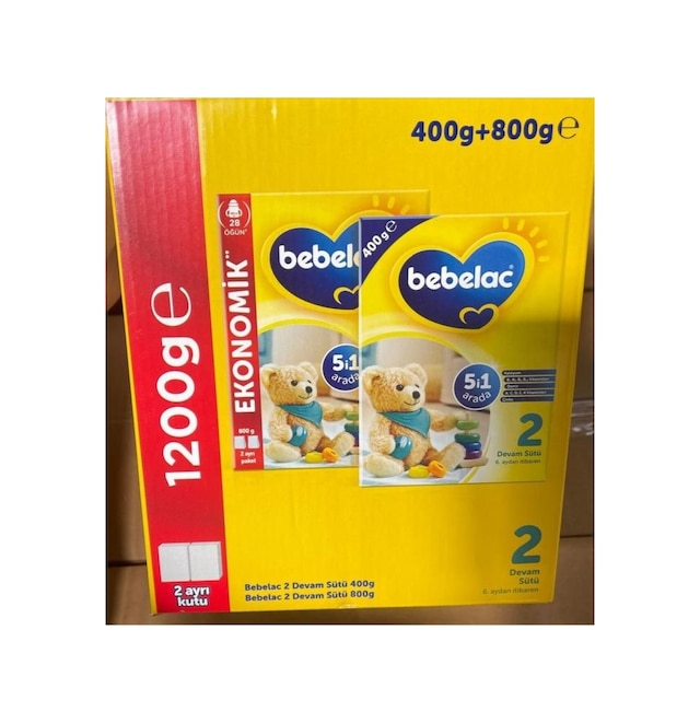 Bebelac 2 Devam Sütü 800 G + 400 G