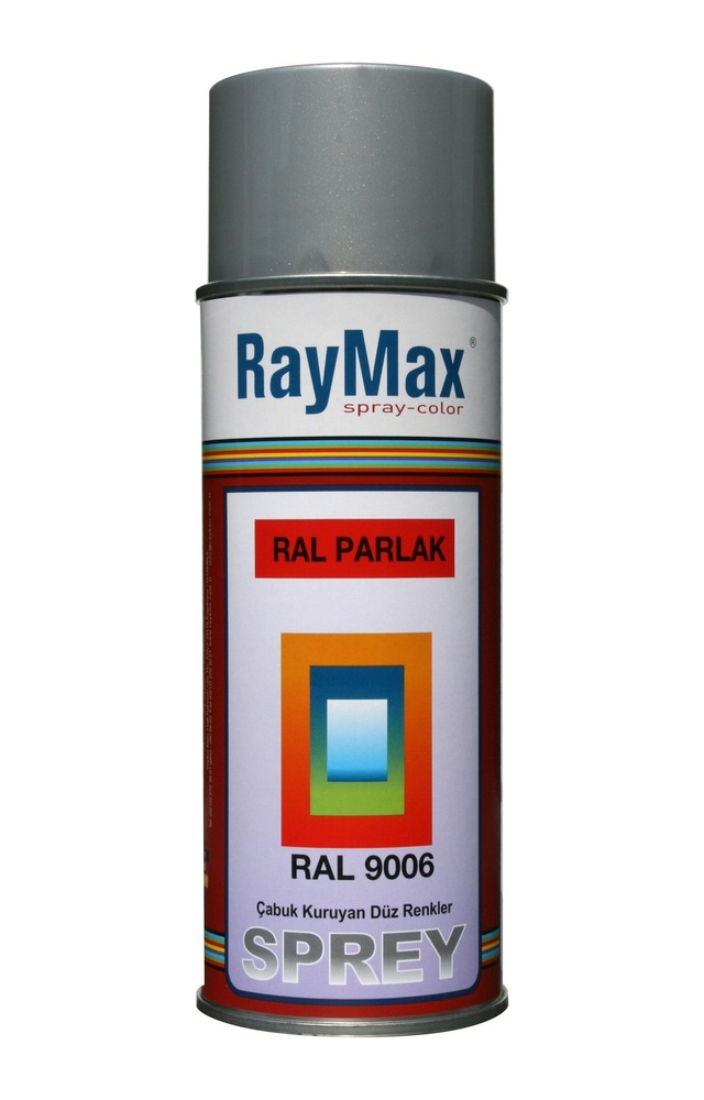 Raymax Sprey Boya Ral 9006 Gümüş Gri 400Ml