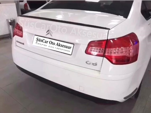 Citroen C5 Bagaj Üstü Spoiler Bagaj Çıtası Piano Black