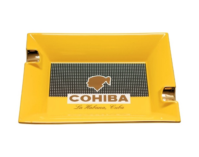 Cohiba Sarı Gold İkili Porselen Puro Küllüğü - Tr9733