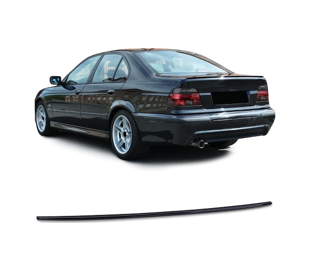 Bmw E39 1995-2003 Uyumlu Bagaj Üstü Spoiler İthal Pianoblack Boyalı Spoiler
