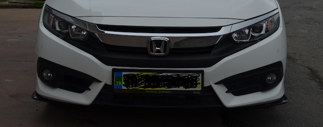 Honda Cıvıc Fc5 2016-2021 Ön Tampon Eki Flap Tampon Köşesi