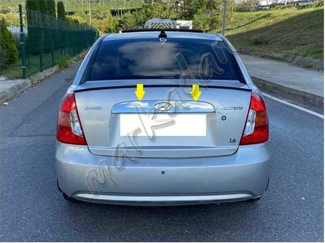 Hyundai Accent Era Krom Bagaj Çıtası 2005-2011 Paslanmaz Çelik N11.2191