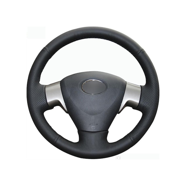 Toyota Uyumlu Auris 07-09 Araca Özel Deri Direksiyon Kılıfı