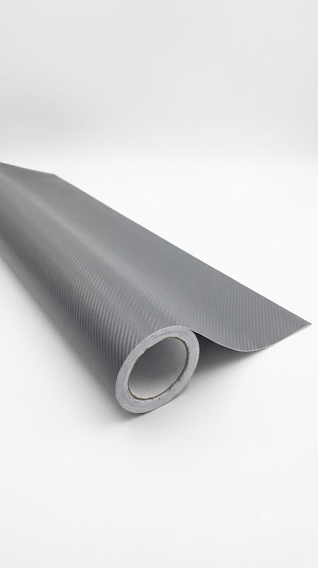 Karbon Kaplama Folyosu 3 D Carbon Folyo Koyu Gri