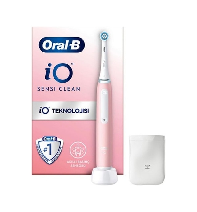 Oral-B İO Sensi Clean Şarjlı Diş Fırçası Pembe