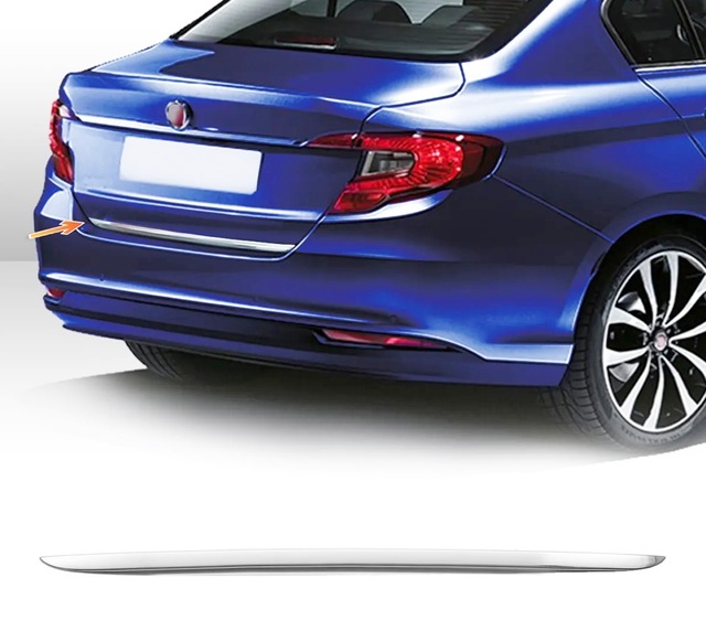 Fiat Egea Sedan Krom Bagaj Alt Çıta P.çelik 2015 Ve Üzeri
