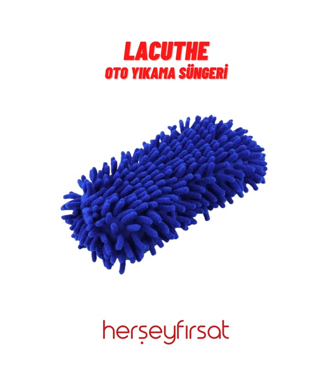 Lacuthe Oto Yıkama Süngeri-Mavi