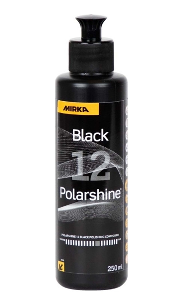 Mırka Polarshıne 12 Black Polıshıng Compound 250ml Siyah Pasta