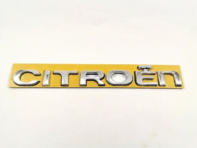 Cıtroen C5 Nikel Bagaj Yazısı (135Mm-12Mm)