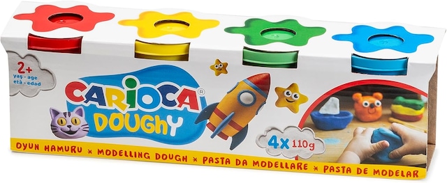 Carioca Oyun Hamuru 4 Renk X 110 Gr. Karışık