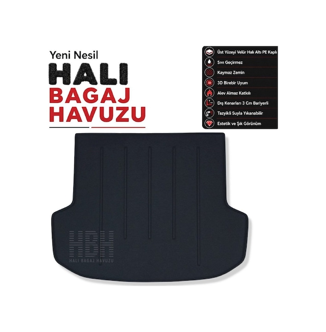 Subaru Levorg Halı Bagaj Havuzu 2014 Sonrası