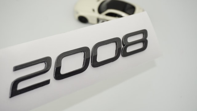 Dk Tuning Peugeot Yeni 2008 Ön Kaput Koyu Gri Abs Yazı Logo