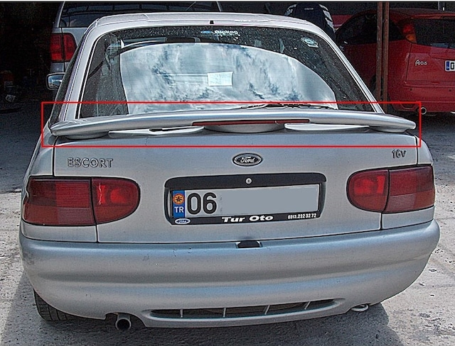 Ford Escort Hb Spoiler (Lambali) STR-858