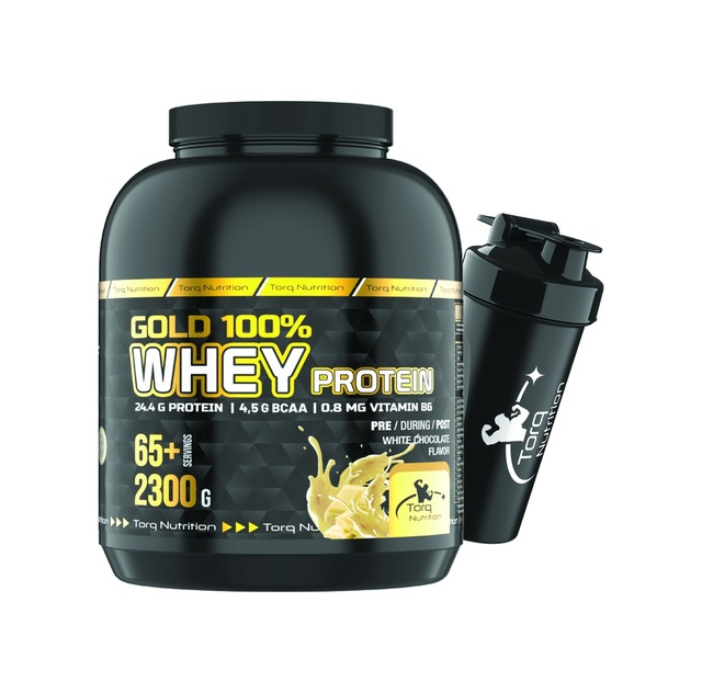Torq Nutrition Gold Whey Protein Beyaz Çikolata Aromalı 2300 Gr