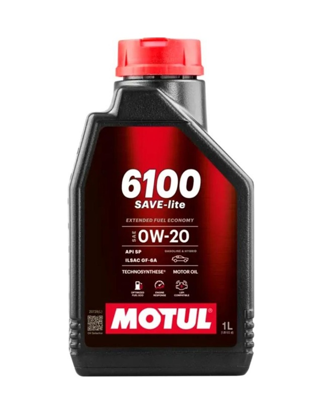 Motul 6100 Save-lite 0w20 1 Litre