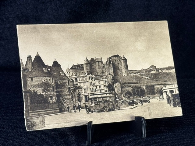 Fransa Kartpostal Dieppe Les Les Tourelles Et Le Vieux Chateau La Douce France Postcard 1900 Yıllar Taşbaskı Teşhir Ürün