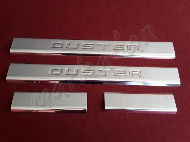 Db Chrome Dacia Duster Krom Kapı Eşiği 2010-2017 4 Parça P.Çelik