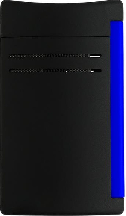 S.t. Dupont Maxijet Lacquered Neon Mavi-siyah Puro Çakmağı 20171 - Tr7488