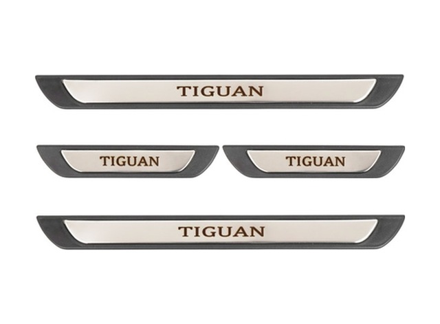 Volkswagen Tiguan Uyumlu Kapı Eşiği Krom Abs 4 Parça