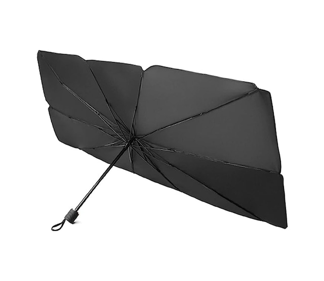 Araba İçin Katlanır Ön Cam Şemsiye Güneşlik 140 x 126 x 80 CM Gümüş